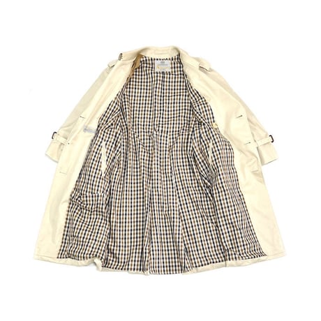 【USED】00'S AQUASCUTUM TRENCH COAT MADE IN ENGLAND