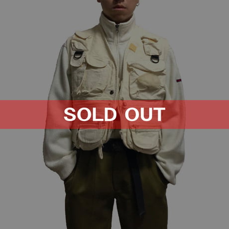 【USED】FISHERMAN CANVAS VEST
