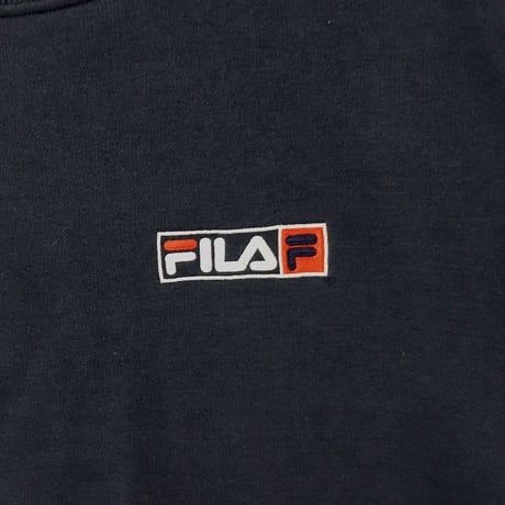 【USED】90'S FILA LIB LINE SWEATSHIRT