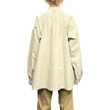 【USED】80'S-90'S GERMAN VINTAGE PULLOVER SMOCK SHIRT