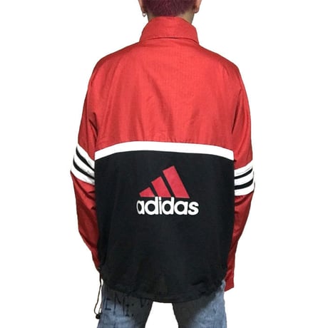 【USED】90'S ADIDAS POLYESTER×MESH JACKET