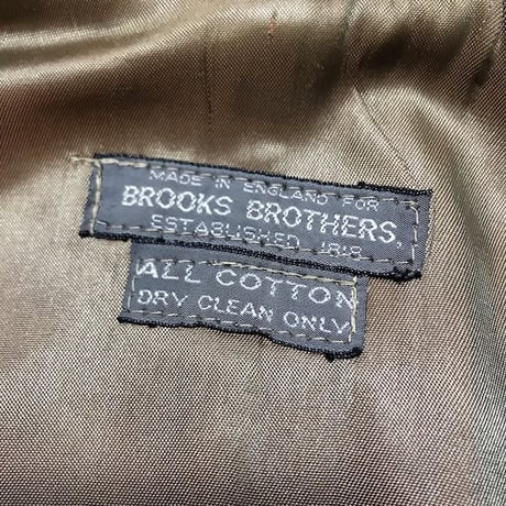 【USED】70'S OLD BROOKS BROTHERS  TRENCH COAT