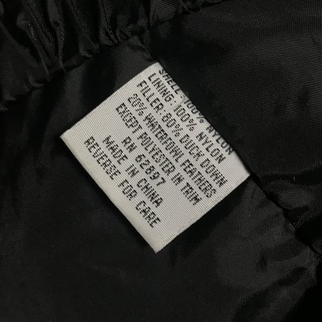 【USED】90'S FIRST DOWN HOODED DOWN JACKET