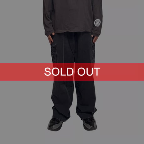【USED】Dickies Wide Black Cargo pants