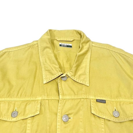 【USED】90'S PAUL SMITH JEANS TRACKER JACKET MUSTARD YELLOW