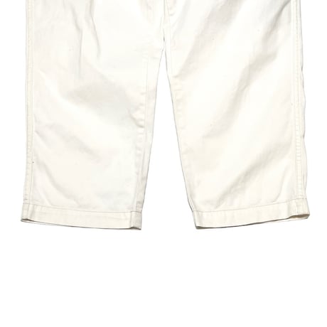 【USED】90's-00'S STUSSY CARGO PANTS WHITE