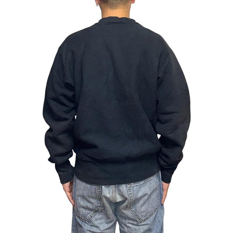 新品未使用PROJECT DRAGONプロジェクトドラゴンジャケットM黒90s USED】90's Project Dragon Embroidered Logo Crew