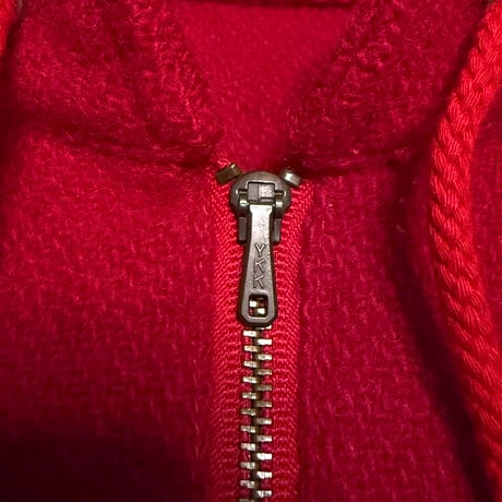 【USED】90's Hysteric Glamour “MOPAR HG-72” Varsity Style Half-Zip Pullover