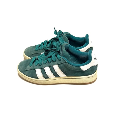 【USED】adidas CAMPUS 00s "Forest Green" Suede Sneakers