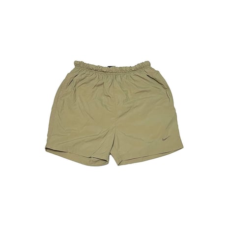 【USED】90's-00'S NIKE NYLON SHORTS BEIGE