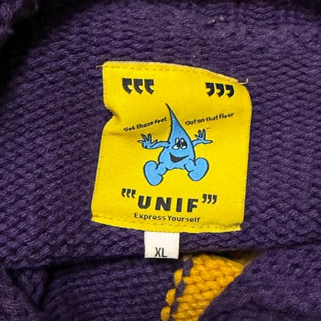 【USED】UNIF SUNFLOWER KNIT SWEATER