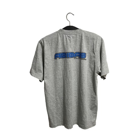 【USED】90'S ADIDAS RUBBER PATCH LOGO T-SHIRT