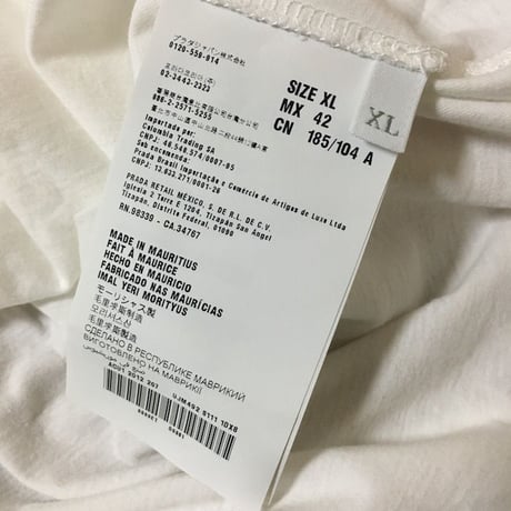 【DEAD STOCK】PRADA FIRE PATTERN HARLEY T-SHIRT
