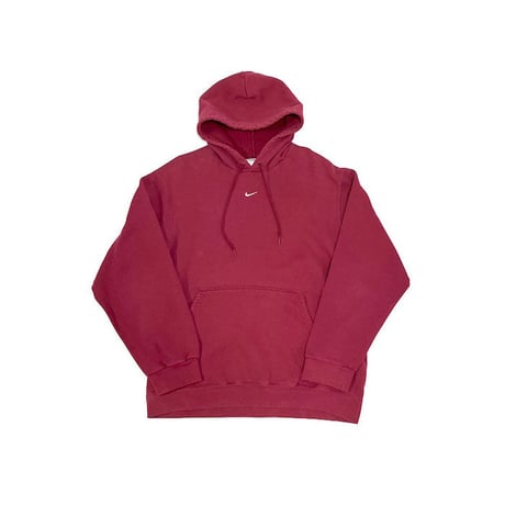 【USED】00'S NIKE CENTER SWOOSH LOGO HOODIE