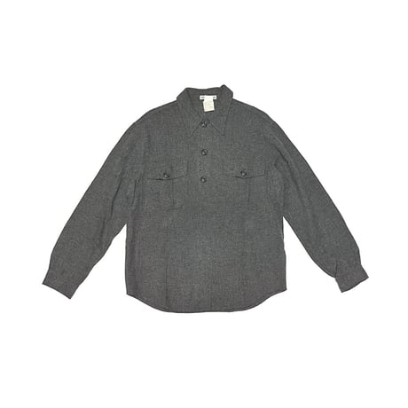 【USED】90's EMPORIO ARMANI WOOL PULLOVER SHIRT