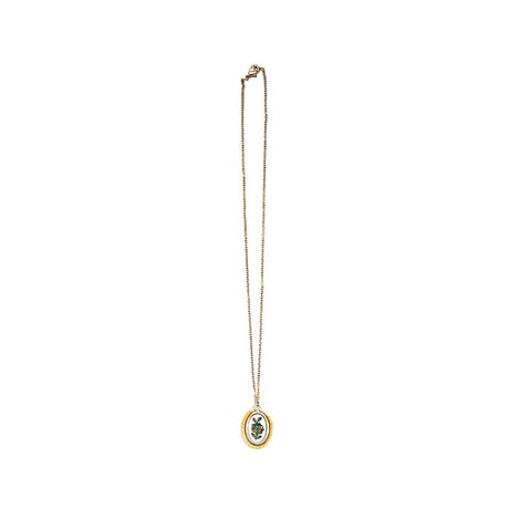 【BOOMBABA BOUTIQUE】Vintage oval rose necklace