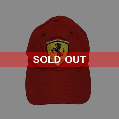 【USED】FERRARI  EMBLEM CAP