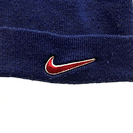 【USED】90'S NIKE SWOOSH KNIT BEANIE