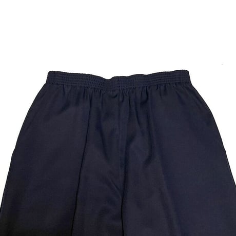 【USED】80'S-90'S BRIGGS NEW YORK SLACKS EASY PANTS NVY