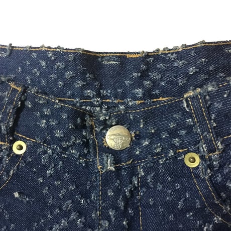 【USED】90'S VIVIENNE WESTWOOD "CUT AND SLASH" JEANS