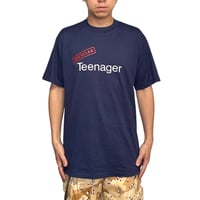 【USED】80's-90's “RECYCLED Teenager" Message T-Shirt