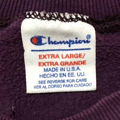 【USED】CHAMPION SWEATSHIRT PURPLE