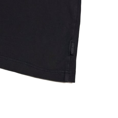 【USED】90's VERSACE CLASSIC V2 Black Hi-Neck L/S Cutsew