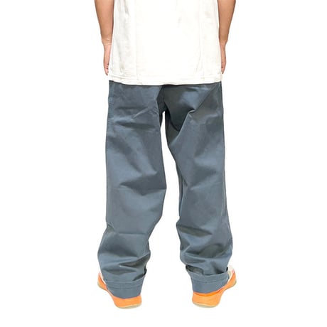 【USED】90'S ARMANI JEANS 2TAC PANTS BLUEGRAY