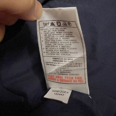 【USED】00's EURO NIKE FLY FRONT JACKET