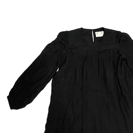 【USED】00'S mia JOY L/S DRESS BLACK