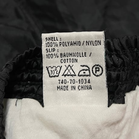【USED】80's PUMA RUNNING SHORTS BLACK