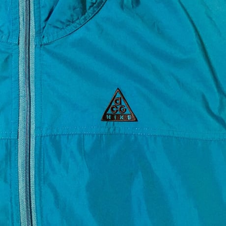 【USED】90'S NIKE ACG NYLON ANOLAK GREEN