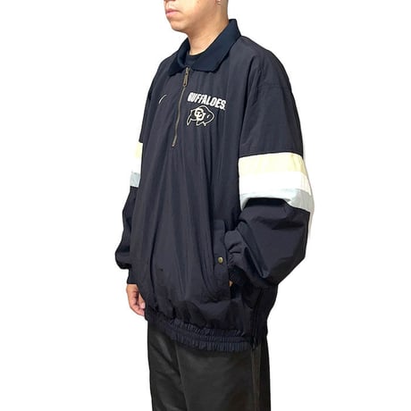 【USED】90'S NIKE TEAM SPORTS COLORADO BUFFALOES HALF-ZIP PULLOVER JACKET