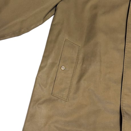 【USED】80's-90's Burberrys One Panel Sleeve Balmacaan Coat Made in England