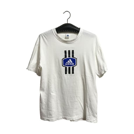 【USED】90'S  ADIDAS 3-STRIPES LOGO T-SHIRT