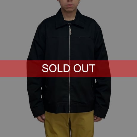 【USED】90's XLARGE DRIZZLER JACKET BLACK