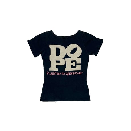 【USED】90's Hysteric Glamour DOPE Y2K T-SHIRT