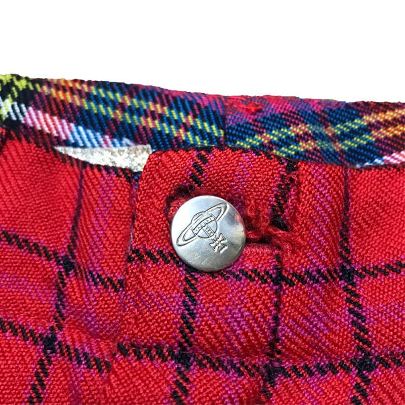 USED】90'S VIVIENNE WESTWOOD RED ANDERSON WOOL