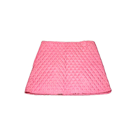 【DEAD STOCK】90's PRINCESSE WALLY QUILTED MINI SKIRT PINK