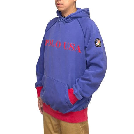 【USED】Polo by Ralph Lauren COOKIE PATCH POLO USA PARKA