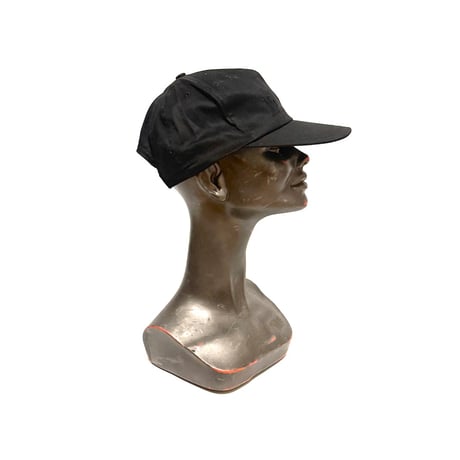 【USED】90's-00's Marlboro All-Black Tonal Logo Cap