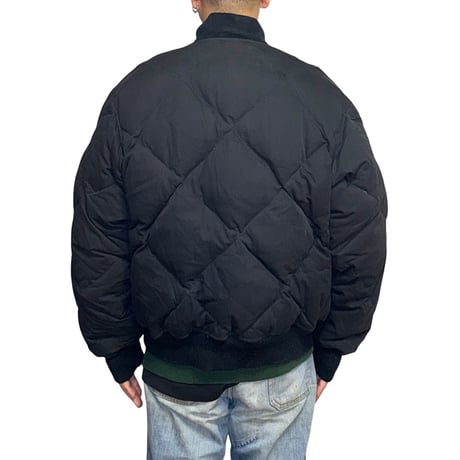 【USED】90's Polo by Ralph Lauren Quilted Down Jacket Black