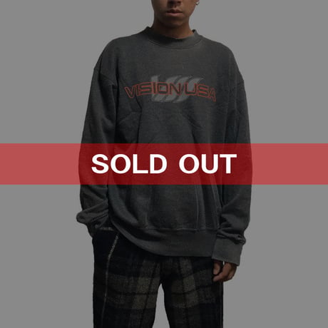【USED】90'S VISION USA OLD SWEATSHIRT