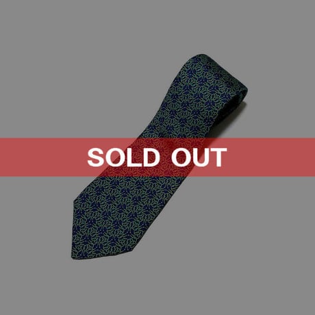 【USED】VINTAGE HERMES SILK TIE