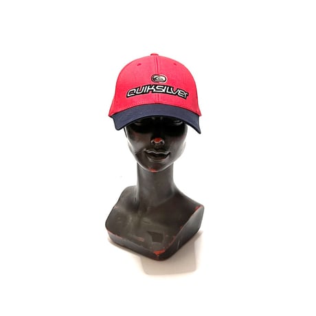 【USED】90's-00's QUIKSILVER FLEXFIT 6PANEL CAP