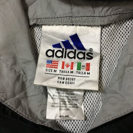 【USED】90'S ADIDAS MINIMAL LOOK HOODIE