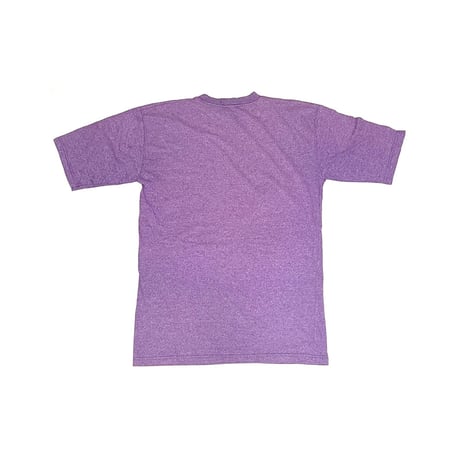 【USED】80's-90's ASICS LOGO T-SHIRT PURPLE MADE IN ITALY