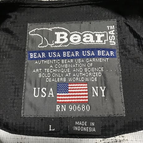 【USED】90'S BEAR USA NYLON ANOLAK