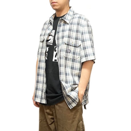 【USED】00'S NIKE ACG S/S CHECK SHIRT