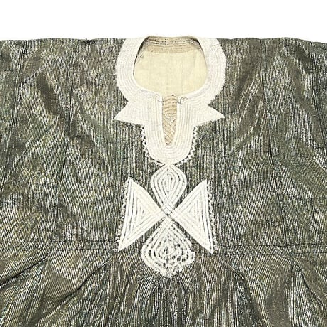 【USED】VINTAGE AFRICAN FUGU BATAKARI SMOCK JACKET GLITTER